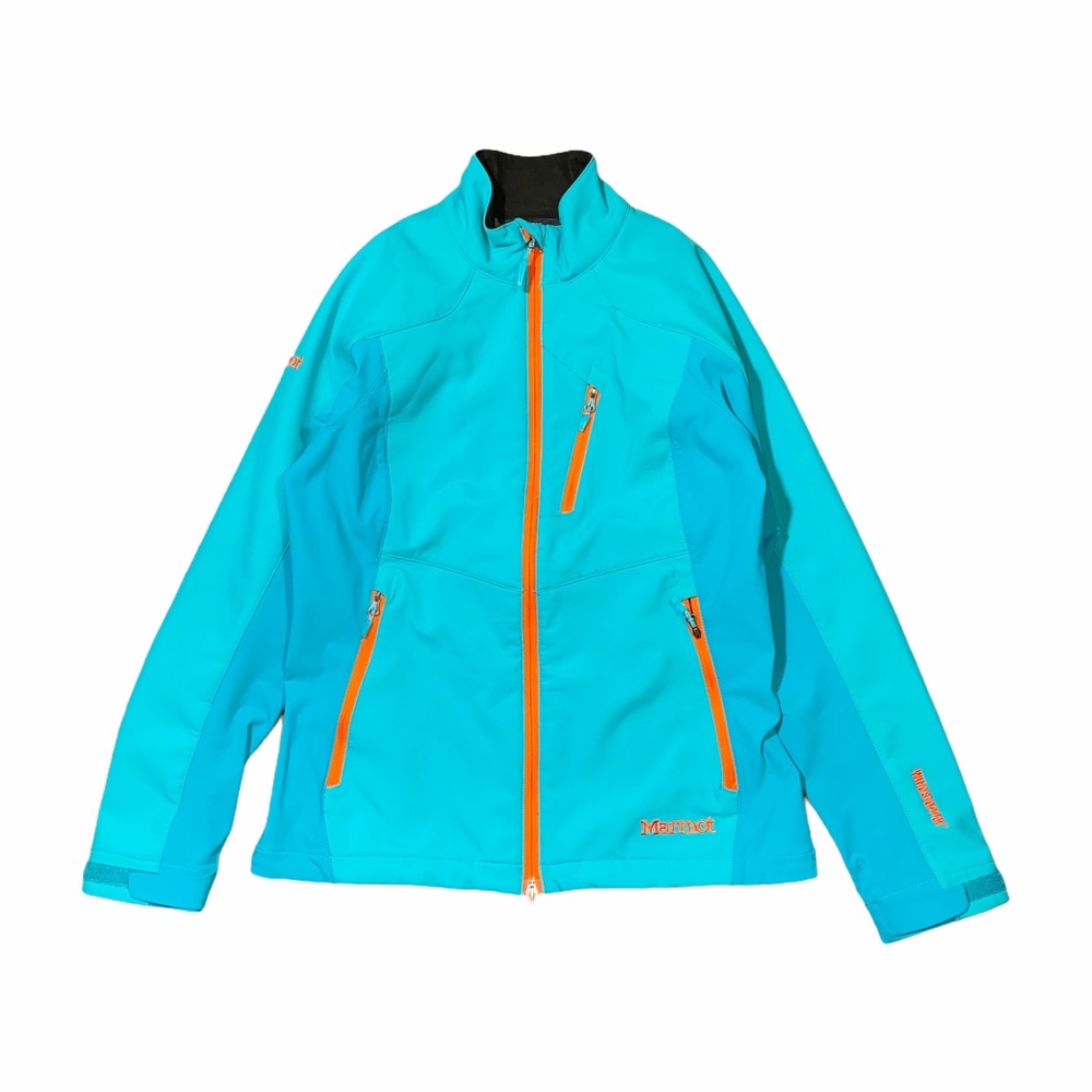 Marmot Gore Windstopper Jacket Teal Softshell